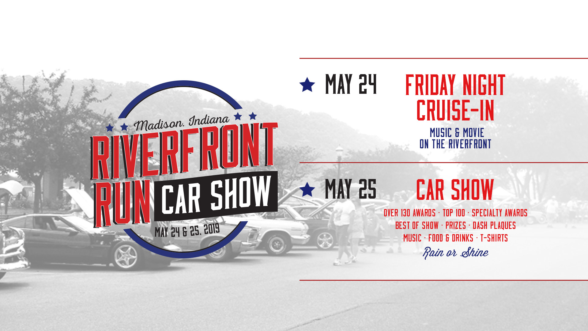 Riverfront Run Car Show Madison, IN